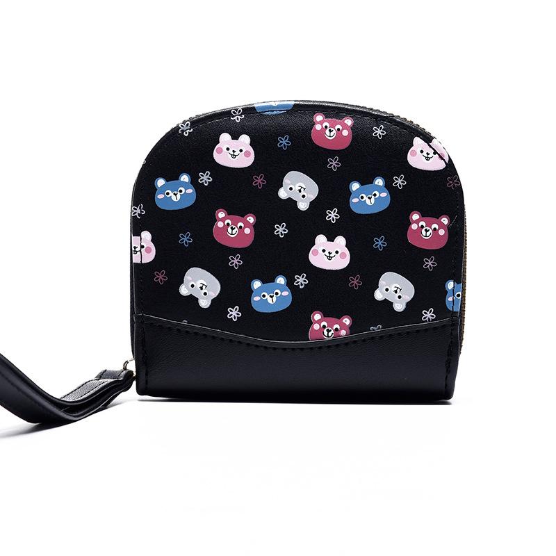 

Новый женский кошелек кошелек для девочек короткий милый кошелек на молнии для мелочи кошелек кошелек кошелек