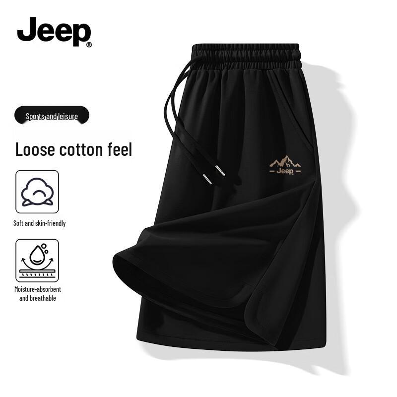 JEEP Men s Knit Casual Sports Shorts L