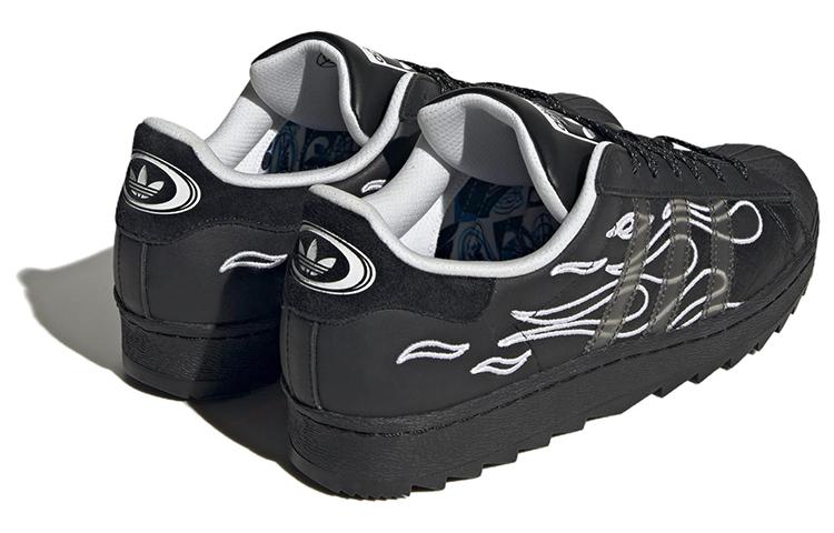 Superstar No Sleep Rave Club x Superstar Adidas Originals Ripple 'Core Black' ID2176