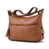 New Women's Bag Bag Soft Leather Mother Bag Simple Fashion Large Capacity Shoulder Bag Messenger Bag