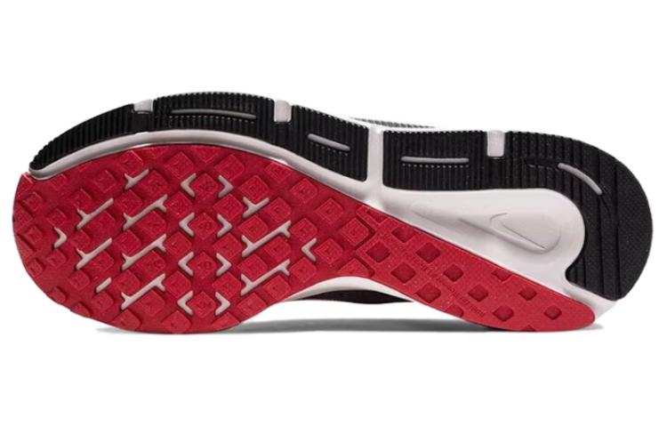 Nike Zoom Span 3 Cushioning, Wear Resistant Low Top Casual Running Shoes Unisex Black Red CQ9269-011