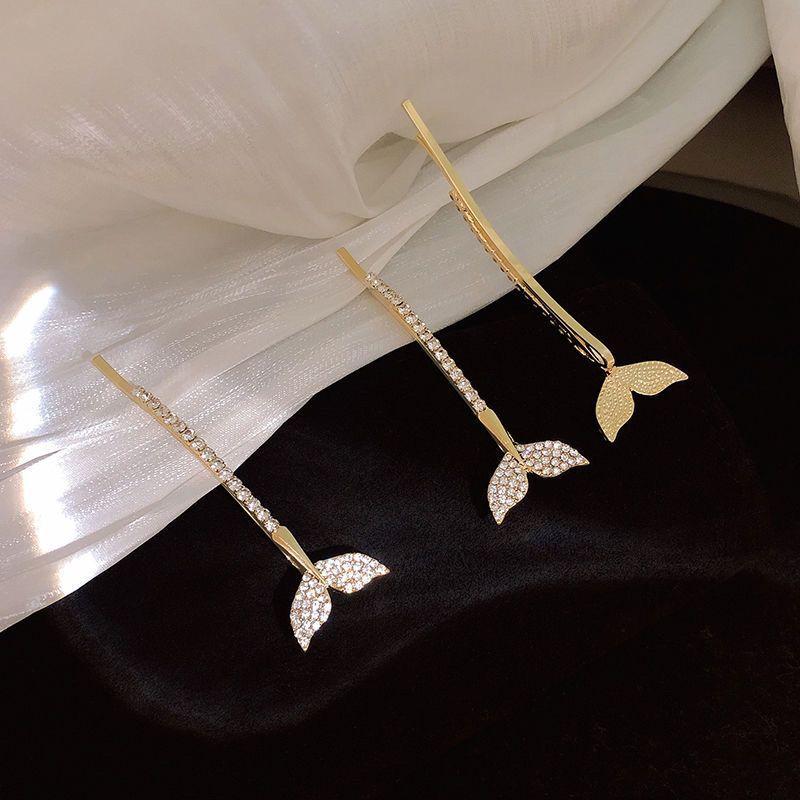 2/3/4PCS X-shaped Hair Clips Shiny Rhinestone Fashionable Small Hair Clips Fringe Decorative Clips ringe Decorative Clips