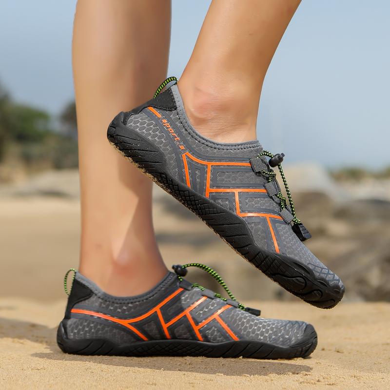 Breathable Aqua Shoes Unisex Quick Drying Beach Water Sports Shoes Non-slip Barefoot Wading Sneakers for Surfing Sailing Diving