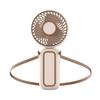 Neck-mounted Small Fan, Portable Hanging Strap for Small Fan, Portable USB-charged Fan, Handheld Fan