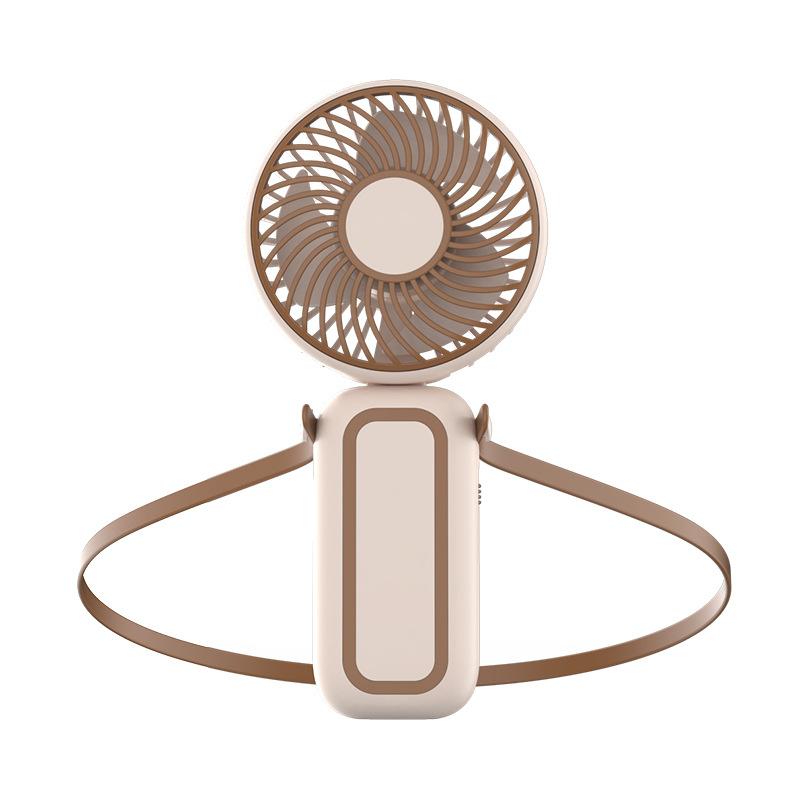 Neck-mounted Small Fan, Portable Hanging Strap for Small Fan, Portable USB-charged Fan, Handheld Fan
