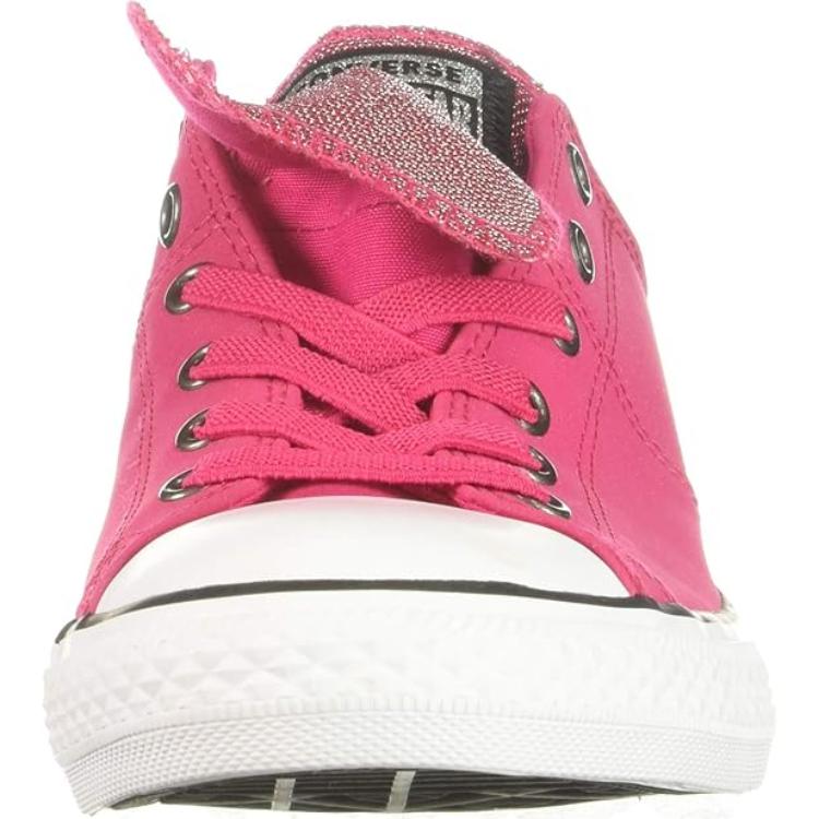 Converse Chuck Taylor All Star Maddie Comfortable Versatile Low Top Kids Sneakers Kids Sneakers Pink White 662303C