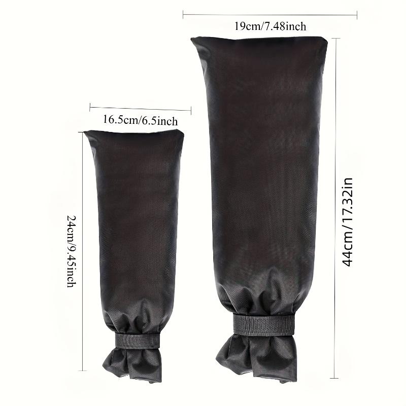 Winter Faucet Protection Covers for Use with Outdoor Faucets and Fire Hydrants.