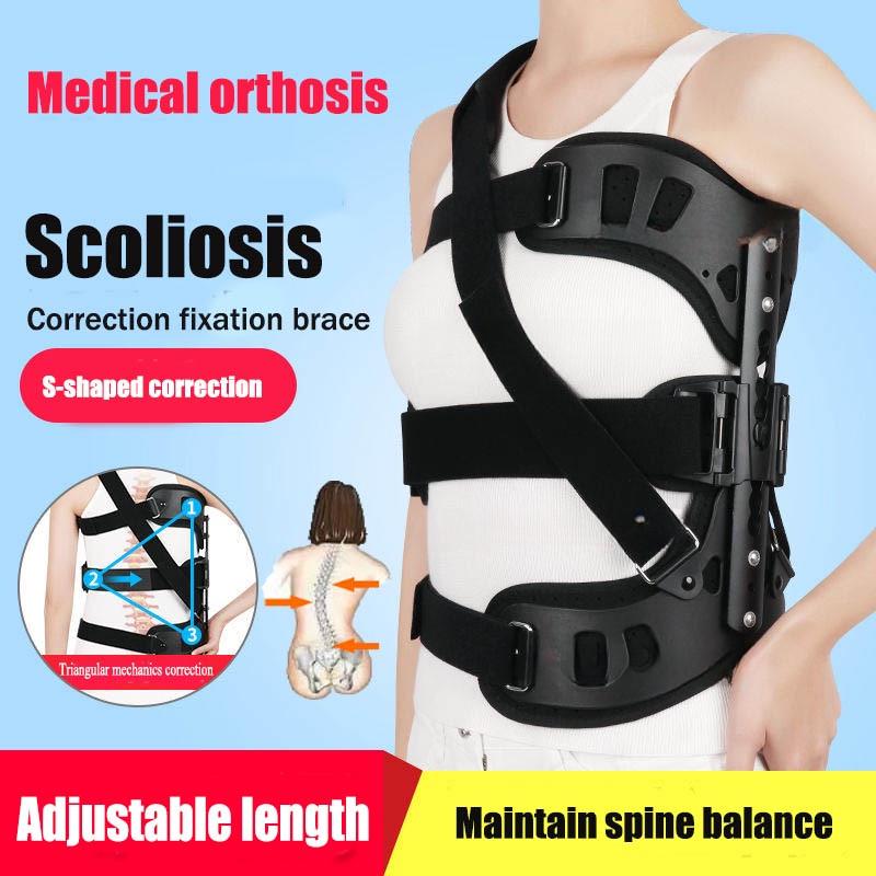 Adjustable Scoliosis Posture Corrector Spinal Auxiliary Orthosis Back Postoperative Recovery Adults Health Care Device