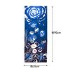 Miyamoto Towel Kenema Tenugui Hand Summer Jellyfish Made in 35 x Product Number 50212 Towel, Design, Japan, Navy, Approx. 90cm,
