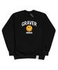 GRAVER [Unisex] Arch Logo Dot Smile Sweatshirt_Black