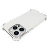 For iPhone 14 Pro Back Cover WANLONFENG TM Series 2.0mm Clear TPU Phone Case (Big Lens Hole)