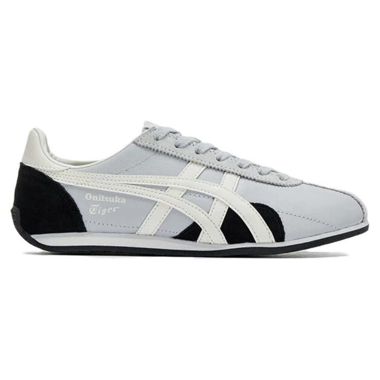 Onitsuka Tiger Runspark Synthetic Leather Comfortable Round Toe Shock Absorbing Wear Resistant Low Top Casual Shoes Unisex Casual Shoes 1183B480-022