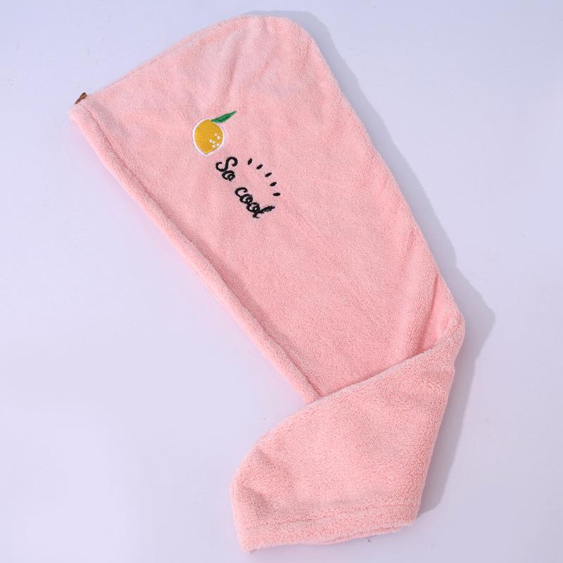 Microfiber Coral Fleece Quick-Dry Hair Wrap Towel