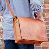 Leather Messenger Bag Men Leather Crossbody Laptop Briefcase Best Computer Satchel Distressed Bag Gift Men Women
