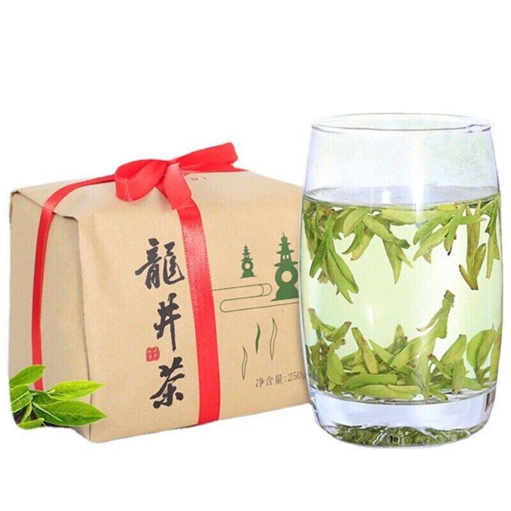 Tè cinese West Lake Xihu Longjing Tè verde Long Jing Spring Dragon Well 250g