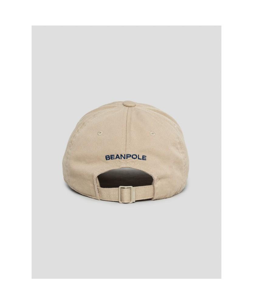Binpolaegseseoli Cotton Twill Logo Washed Ball Cap - Beige