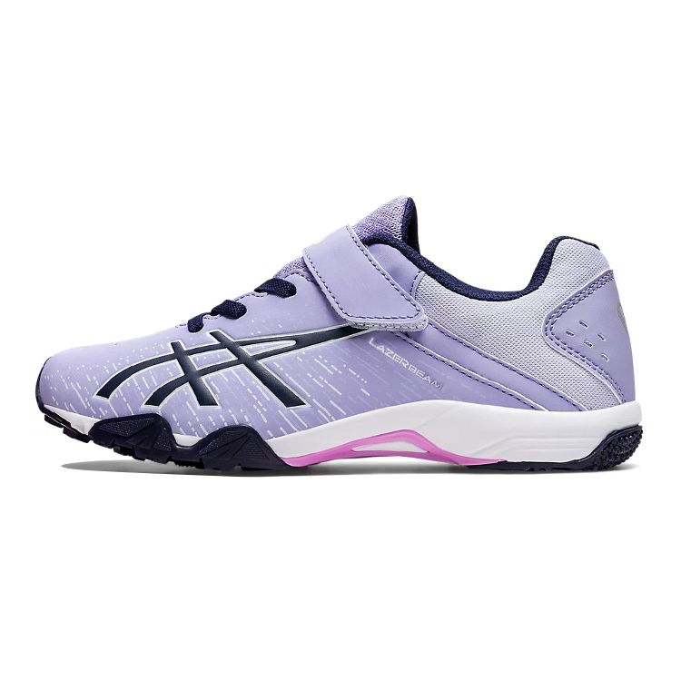 Asics Lazerbeam Sh-Mg Comfortable Durable Low-Top Running Shoes Kids sneakers Lavender 1154A138-500 37.5