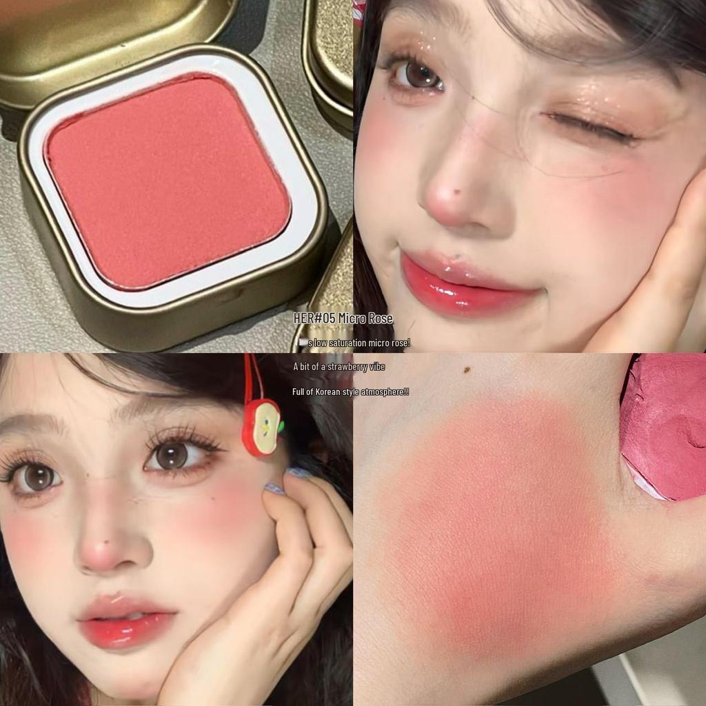 HERORANGE Soft Chewy Korean Blush Cream for Natural Color and Contouring