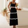 Spring and summer new sleeveless dress set