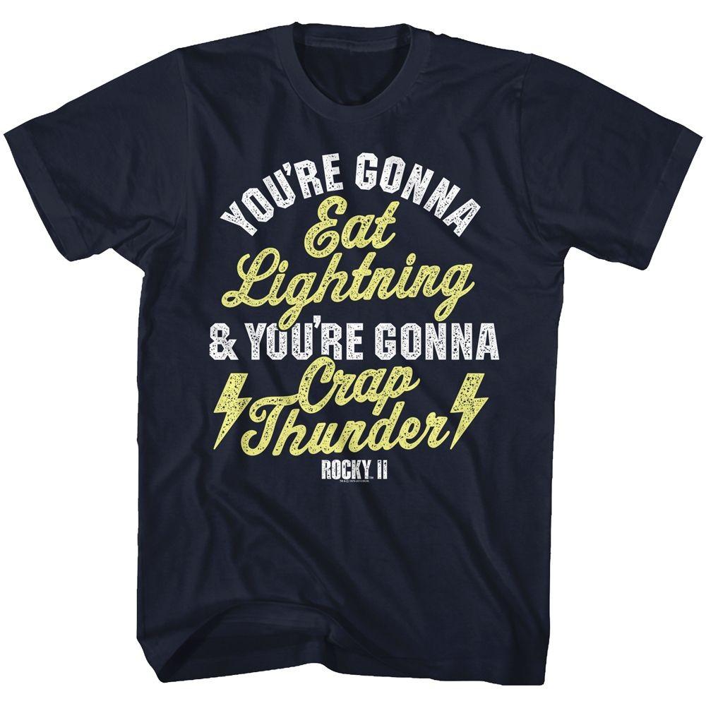 Rocky Lightning And Thunder Movie Shirt M