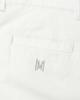 Nomaenyueol Half & Half Corduroy Pants - White