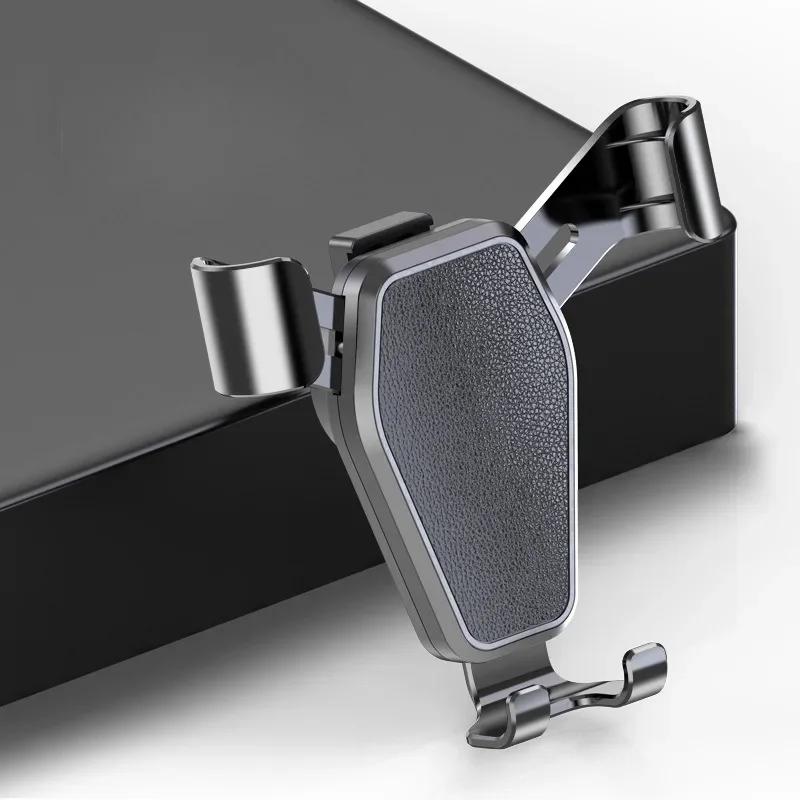 

Heavy Duty Air Vent Phone Holder Auto Lock Gravity Tech for iPhone 15 Samsung Galaxy чорний