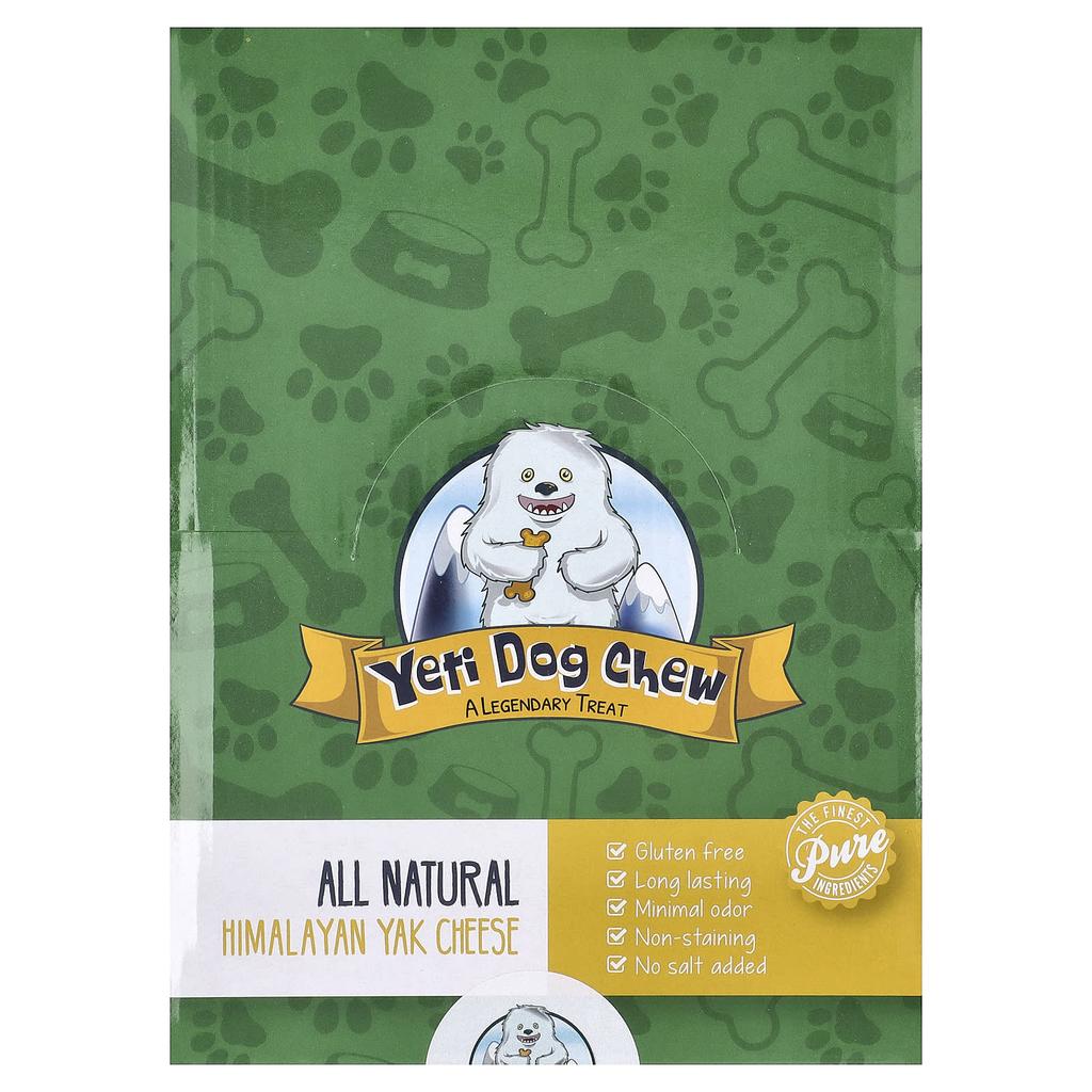 Yeti Dog Chew, Himalayan Yak Cheese, For Dogs, Mango, 3 lbs