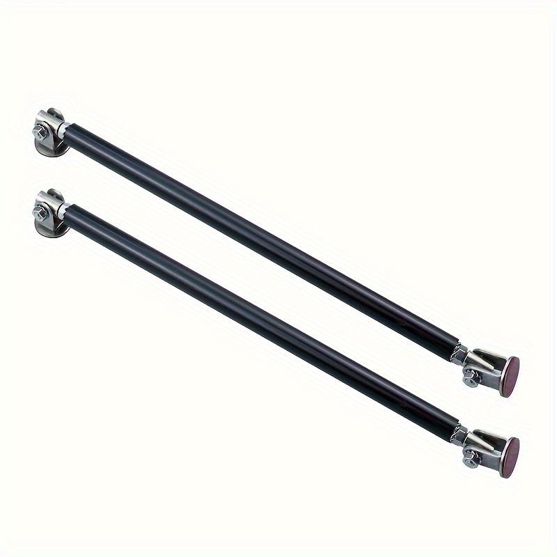 2 pcs of car front lip support rod, metal front shovel, rear bumper modification accessories, adjustable without drilling holes