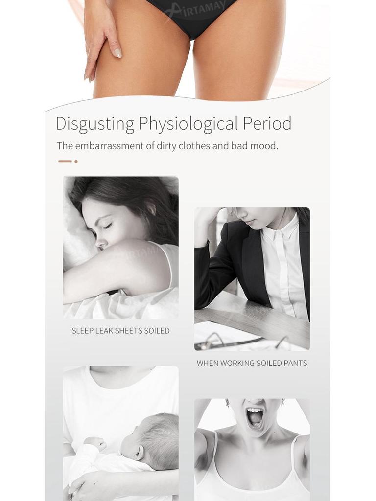 Leak-Proof Women's Swim Briefs: Four-Layer Period Panties for Sport