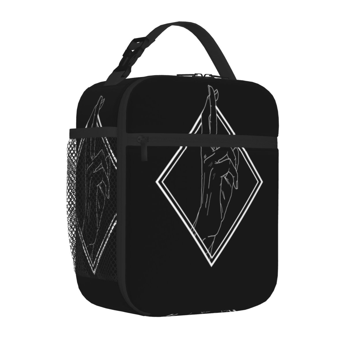 Bestselling Jjk Hand Signs Multifunctional Snack Bag Car Driving Lunch Snack Bag One Size