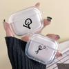 Case for Apple Airpods 2 1 Earphone Cases With Hook funny Cute Cartoon Matchman For Airpod Pro 3 Pro2 Clear Protective Covers