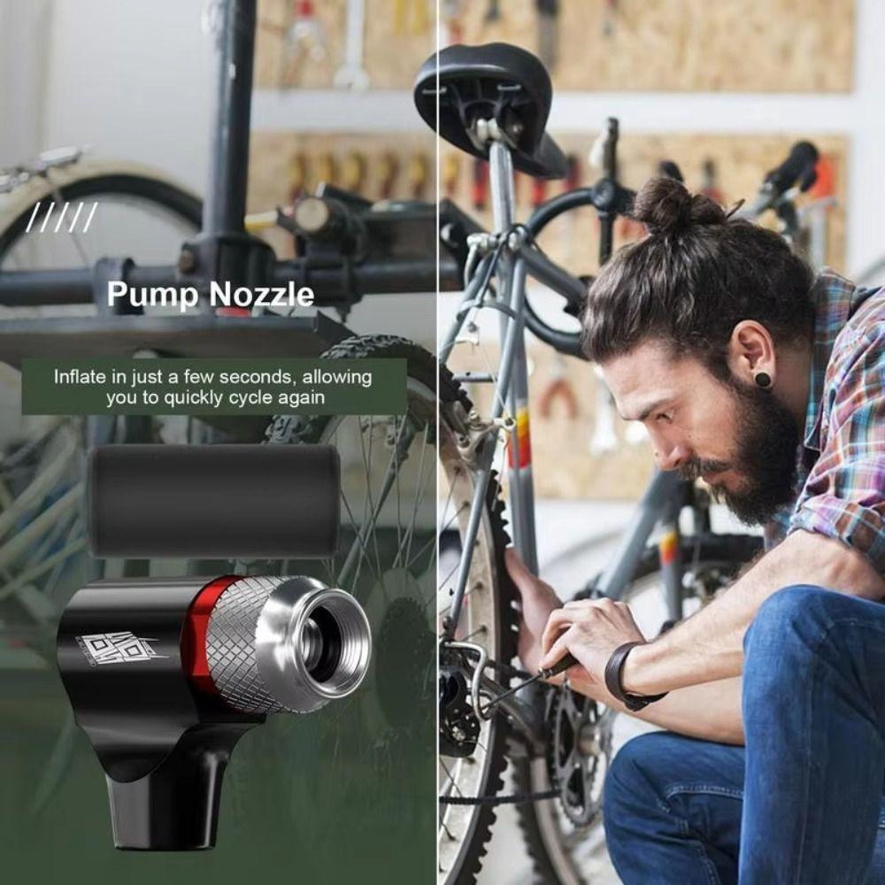 Presta Ventilky CO2 Mini Pumpa Hliník Zinek Slitina Zinku Kolo Pumpa Tryska Kolo Pumpa Nafukovač Silniční Kolo
