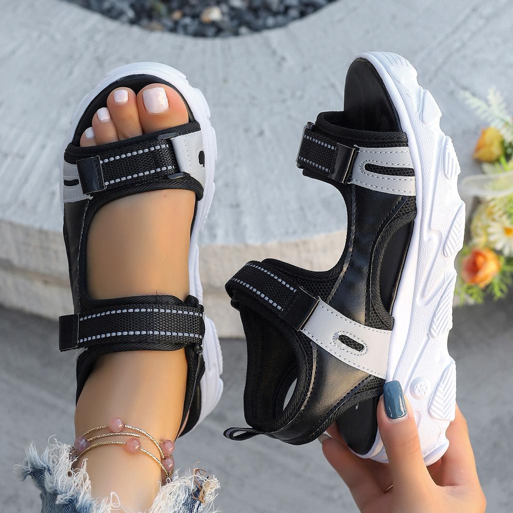 Women Sandals Height-enhancing Platform Sandals 2025 New Fashion Comfortable Sandals Non-slip Beach Casual Sports Shoes Women