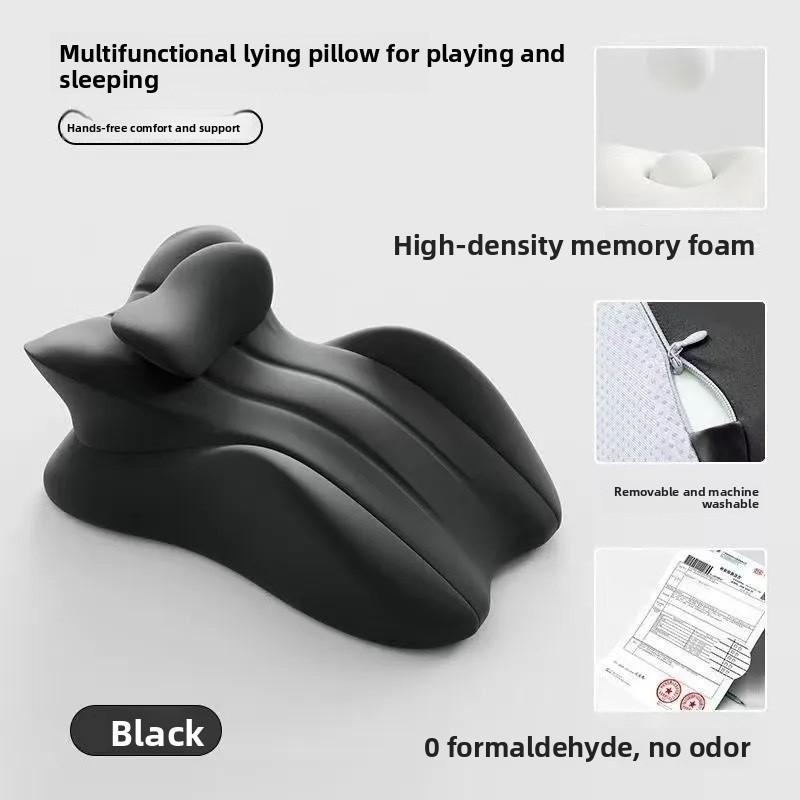 

Home Adult Bed Waist And Hip Pillow Cushion Casual Seat Sofa Pillows Auxiliary Black