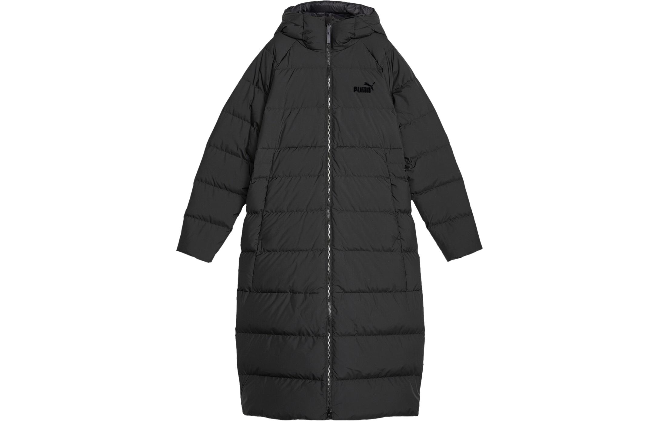 PUMA Down Jackets Women s Black Hooded Moderate Other 678331-01 S