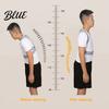 Breathable Posture Corrector for Office Work Shoulder Back Corrector Invisible Hunchback Correction Belt Strap Elegant Upright Adjustable
