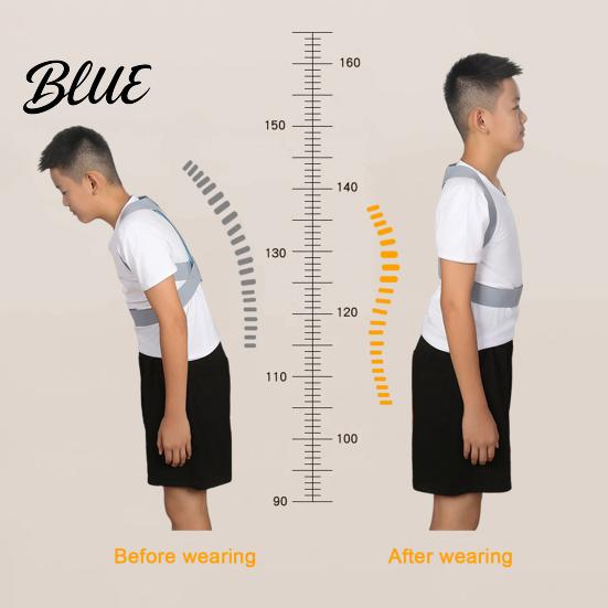 Breathable Posture Corrector for Office Work Shoulder Back Corrector Invisible Hunchback Correction Belt Strap Elegant Upright Adjustable