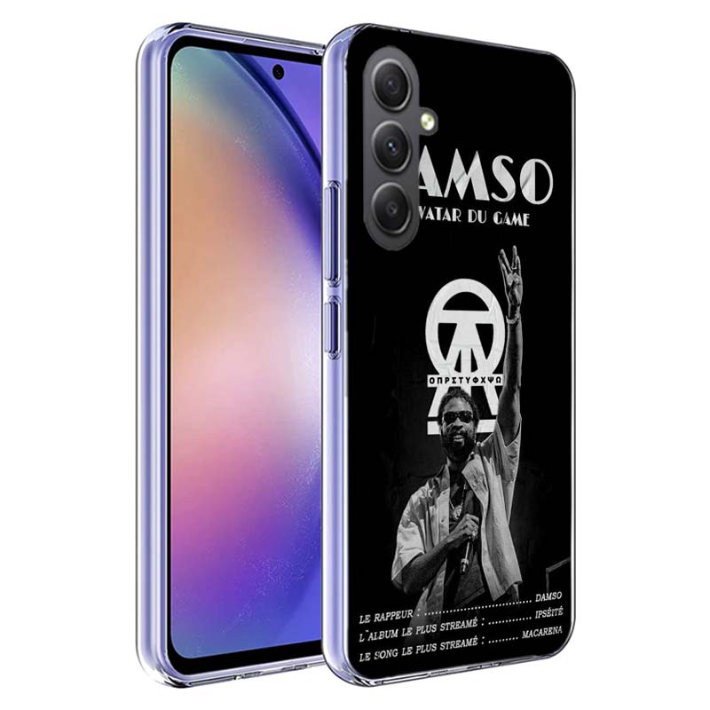 

Damso Rapper Phone Case for Samsung A17 A37 A57 A07 A16 A26 A36 A56 A06 A02S A12 A22 A32 A52S A04S A14 A24 A34 A54 A03 A13 A33 A Samsung A17 5G