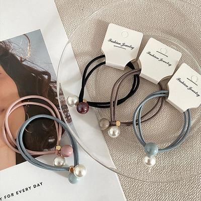 Bling Pearl Bead Hair Band 5P SET