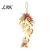 Fall Harvest Home Decorations Heart-Shaped Wooden Decorative Hanging Ornaments with LED Light, Rustic Farmhouse Heart Wall Pendant Boho Bedroom