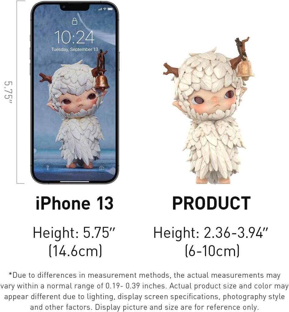 Hirono Shelter Series Figures, HIRONO Blind Box Figures, Random Design Action Figures Collectible Toys Home Decorations, Single Box