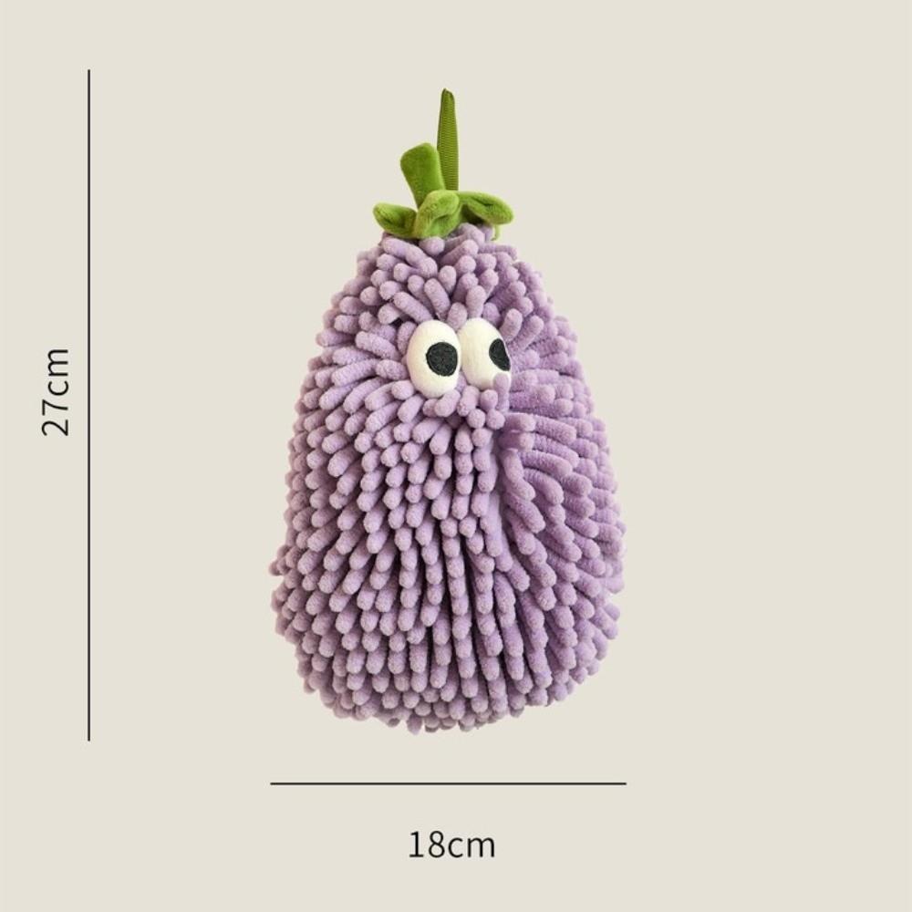 New Chenille Fuzzy Ball Hand Towels Absorbent Quick Dry Wipe Hand Towel Thickened Deodorizing Wipe Handball