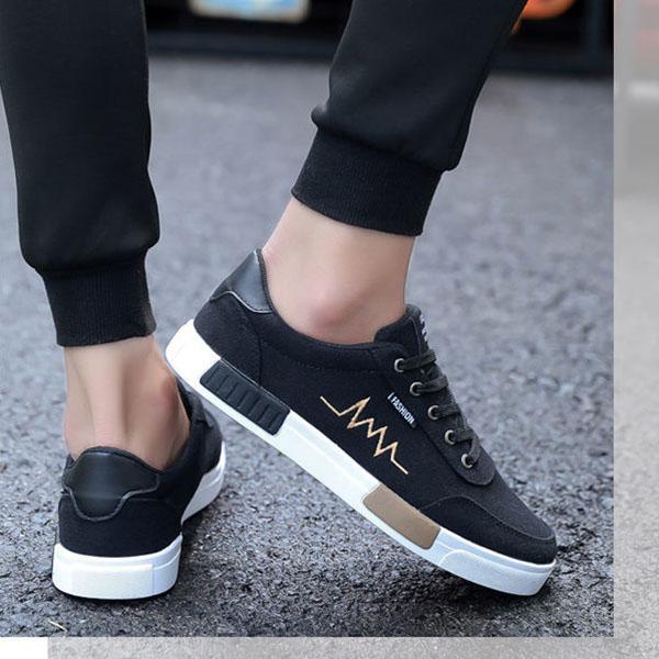 Buty płócienne męskie wiosenne oddychające buty casualowe męskie antypoślizgowe All Match niskie buty męskie trendy buty do skateboardingu