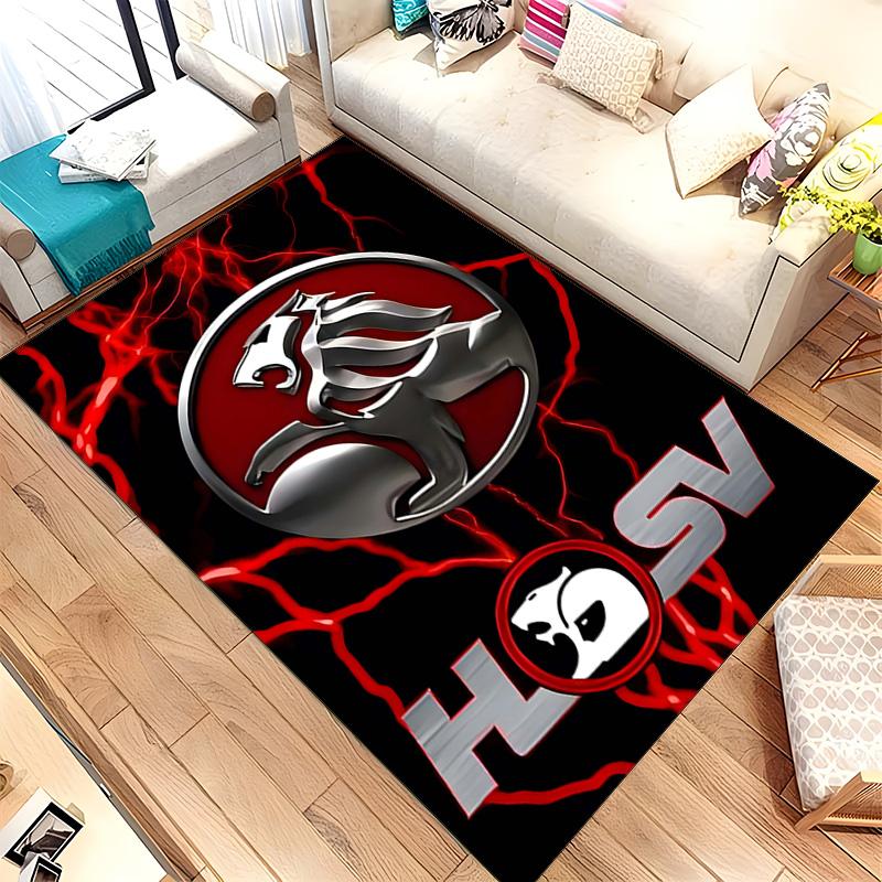 Holden Racing Team (5) Rug Suitable For Living Rooms Bedrooms Computer Rooms Dining Areas And Placement Under Tables And Chairs Also An Ideal Choice F