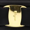 Salvatore Ferragamo Vara Ribbon Handbag BA214178 2WAYShoulder Black Calfskin Women Used