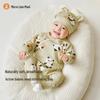 Nieuwgeboren Baby Pure Katoen Lente/Herfst Romper