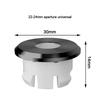 Portable Stainless Steel Sink Overflow Covers Round Replacement Sink Hole Cover Tub Drain Stopper Kitchen Bathroom Supplies