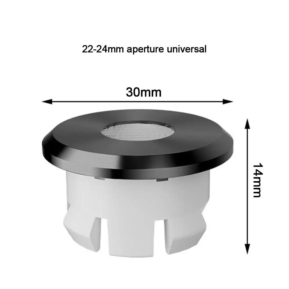 Portable Stainless Steel Sink Overflow Covers Round Replacement Sink Hole Cover Tub Drain Stopper Kitchen Bathroom Supplies