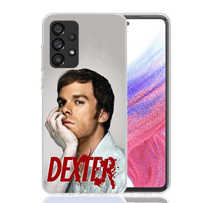 

TV Show Dexter Morgan Phone Case For Samsung Galaxy A52 A32 A22 A12 A02S A50S A30S A51 A31 AA71 Note 20 Ultra 10 S10 Plus Galaxy Samsung A50
