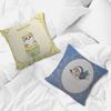 Mofusand Cute Cat Cartoon   Cushion Cover Pillowcase Upholstery Sofa Throw Pillow Home Decor Pillowcas